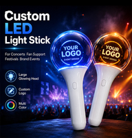 Longstargift - Barra de Luz LED ILLIT Personalizable con Logotipo, Alta Luminosidad, Múltiples Modos de Iluminación, Interacción con el Público, para Promociones