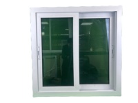 Ventanas Corredizas Horizontales de PVC Modernas, Ventanas Corredizas Personalizadas para Proyectos de Casas y Villas
