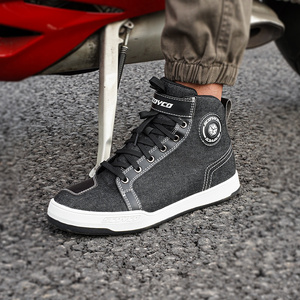 Commercio all'ingrosso Casual sport Touring uomini a prova di pioggia Moto scarpe da ciclismo impermeabile Moto scarpe da equitazione per motocicli - Product Image 5