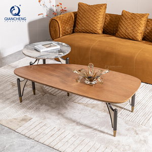 QIANCHENG personnalisé liste italienne luxe unique <span class=keywords><strong>table</strong></span> <span class=keywords><strong>basse</strong></span> combinaison luxe <span class=keywords><strong>bois</strong></span> nouveau design salon <span class=keywords><strong>table</strong></span> ensemble - Product Image 4