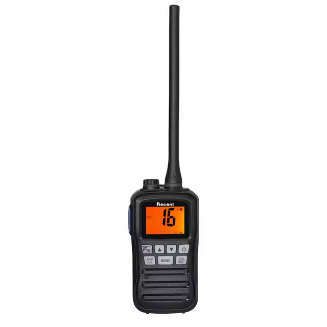 Recent RS-25M VHF Marine Radio IP67 Waterproof 156.000-163.275MHz Handheld Float Radio Stadion Boat Vessel Walkie Talkie