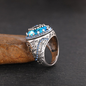 Anello dal Design Vintage Bohémien, Anello Classico da Dito per Donne - Product Image 6