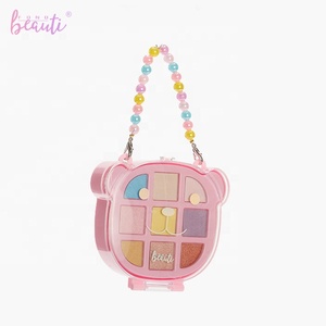 Juego de maquillaje de sombra de ojos de 9 colores no tóxico, con hermoso juego de niñas para niños - Product Image 2