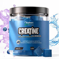 Gummies de créatine OEM/ODM monohydrate pour adultes : favorise la croissance musculaire, augmente la force et l'endurance