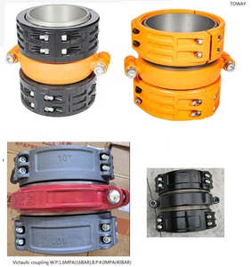 Acoplamiento Victoraulic LDHC de Conexión Rápida, Acoplamiento para Manguera de TPU de Alta Presión, Acoplamiento Ranurado, Tamaños 2.5", 3", 4", 5", 6", 8", 10", 12" - Product Image 3