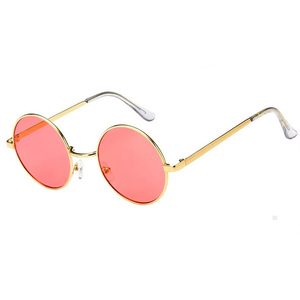 Promoción al por mayor para hombres mujeres Unisex moda gafas de <span class=keywords><strong>sol</strong></span> oro blanco gris Metal gafas de <span class=keywords><strong>sol</strong></span> - Product Image 1
