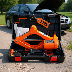 Gato hidráulico eléctrico Vevor de 3 toneladas y 12V, automático y portátil para sedanes, SUVs y camionetas. - Product Image 2