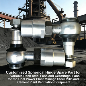 <span class=keywords><strong>Cerniera</strong></span> Sferica Personalizzata in Acciaio Inossidabile, Ricambio per Ventilatori Assiali Centrifughi a Passo Variabile, Ventilazione per Centrali Elettriche a Carbone - Product Image 3