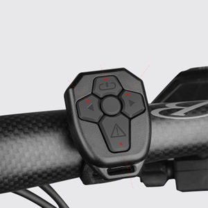 Taikoo Dễ dàng cài đặt đèn đuôi xe đạp có thể sạc lại di động đèn báo rẽ an toàn không thấm nước với đèn đuôi từ xa - Product Image 3