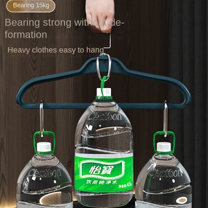 Single Tier hộ gia đình áo nhựa Rack cho Cashmere chống Vai liền mạch Bold đặc biệt treo hỗ trợ cho ban công - Product Image 2