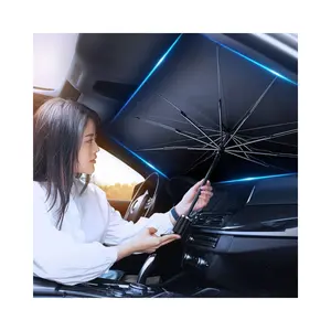 Summer car sun visor for car windshield sun shade umbrella factory wholesale