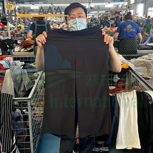 KINGAAA批发女装二手衣服棉麻Palazzo裤带松紧腰宽腿裤分装裙UKAY款式 - Product Image 1