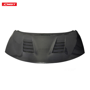 Cmst ฝาครอบคาร์บอนไฟเบอร์ระบายอากาศสำหรับ <span class=keywords><strong>FR4</strong></span>ฮอนด้าหยก FR5 2013-2020อะไหล่ฝาครอบฝากระโปรงด้านหน้า - Product Image 1