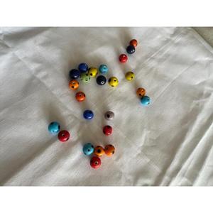 Cuentas de vidrio de diseño natural para bordado, cuentas de vidrio de plata hechas a mano para hacer joyas, cuentas de vidrio a granel - Product Image 1