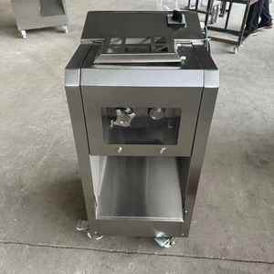 Máquinas para hacer productos cárnicos Máquina cortadora de carne Máquina cortadora y trituradora de carne para <span class=keywords><strong>cafetería</strong></span> y restaurante - Product Image 3