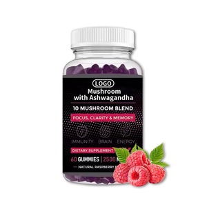 Bonbons Gommeux à l'<span class=keywords><strong>Ashwagandha</strong></span> Bio : Vitamines, Bien-être, Sommeil, Stress, Vitamine <span class=keywords><strong>D</strong></span>, Racine <span class=keywords><strong>d</strong></span>'<span class=keywords><strong>Ashwagandha</strong></span>, Végétalien - Product Image 1