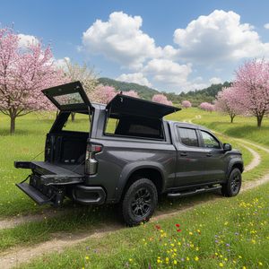 Cubierta Rígida Impermeable de Aleación de Aluminio para Camioneta <span class=keywords><strong>Chevrolet</strong></span> Sierra 2500 6.8FT 2019+ |   Instalación sin taladro Roll Snap - Product Image 2