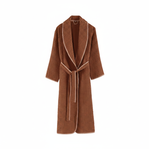 Bata de Baño con Cuello Tipo Chal de Algodón Turco 100%, Absorbente, de Secado Rápido, Suave, para Hombre y Mujer, Bata de Spa, Hotel, Cómoda, Unisex, para Verano - Product Image 2