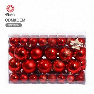 New Design <b>Plastic</b> <b>Tree</b> Hanging Balls Ornaments Adornos Bolas De Navidad Christmas Decoration - Product Image 2