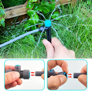 Hệ thống tưới nhỏ giọt tự động tưới vườn Kit <span class=keywords><strong>DIY</strong></span> Micro hệ thống phun nước cho các nhà máy & trang trại - Product Image 3