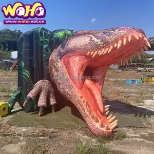 Dinosaurus Tiup untuk Dekorasi Pesta Festival