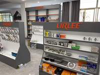 Vannes de régulation d'eau en cuivre à prix avantageux de LIRLEE, vannes à guillotine en laiton forgé à filetage