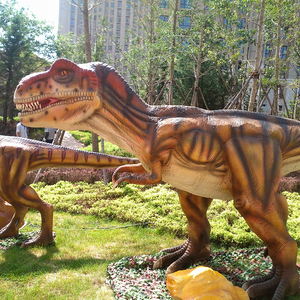 Estatua de Dinosaurio Animatrónico de Silicona Suave, Dinosaurios Animatrónicos con Certificación CE y RoHS para Parques Infantiles Interiores/Exteriores - Product Image 4