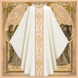 Abito Gotico Retrò, Tuta da Tè, Veste <span class=keywords><strong>Sufi</strong></span>, Thobe/Thawb Arabo da Patriarca, Mantello in Poliestere Lungo fino alla Caviglia a Maniche Lunghe - Product Image 4