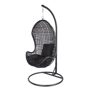 Factory Directly Wholesale Set Garden Chairs <b>Frame</b> PE Rattan <b>Swing</b> Hanging Chair - Product Image 1