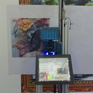 Máquina <span class=keywords><strong>impresora</strong></span> de pared CMYKW con pantalla táctil 9600DPI AI 4K 3D 5D automática UV Vertical <span class=keywords><strong>Precio</strong></span> de <span class=keywords><strong>impresora</strong></span> de pared - Product Image 4