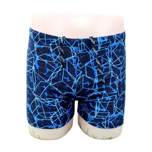 กางเกงขาสั้นชายหาดผู้ชาย ผ้าถัก มีเชือกปรับได้ หลายสี สำหรับใส่เล่นน้ำและกีฬาทางน้ำ - Product Image 5