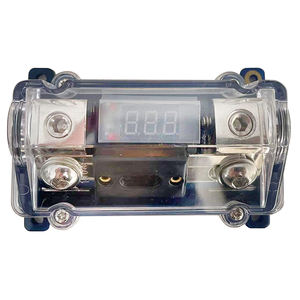 Portafusibili display tensione trasparente Auto impermeabile <span class=keywords><strong>ANL</strong></span> portafusibili cavo di alimentazione Audio per Auto - Product Image 2