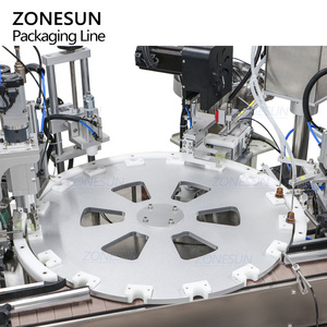 เครื่องบรรจุน้ำหอมปรับอากาศอัตโนมัติแบบแขวนในรถยนต์ ZONESUN ZS-AFCL11 พร้อมระบบปิดฝาและบรรจุกล่องในสายการผลิต - Product Image 3