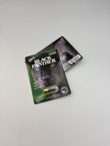 Capsules Black Panther les plus vendues, série Premium Panther, mélange d'herbes pour favoriser le bien-être quotidien et l'énergie équilibrée - Product Image 3