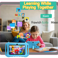 Tablet Infantil de 7 Pulgadas con Android 12, Pantalla IPS de 1024x600, 2GB de RAM, 32GB de ROM, WiFi, Juguete Educativo, Regalo para Niños, Cumpleaños, Navidad, OEM, ODM
