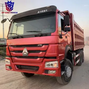중국 사용 Sino 트럭 HOWO 10 바퀴 팁 주는 사람 덤프 트럭 6X4 낮은 가격 아프리카