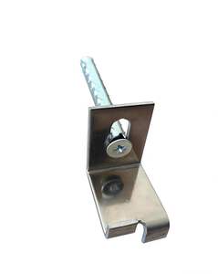 ऊपर संगमरमर कोण ब्रैकेट स्टेनलेस स्टील 201 ऊपर और नीचे पत्थर के क्लैडिंग फिक्सिंग सिस्टम संगमरमर कोण - Product Image 5