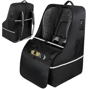 Good Quality Car Seat Bags for Air Travel Car Seat Travel Bag with Luggage Strap Foldable Car Seat Storage Bag For Travel