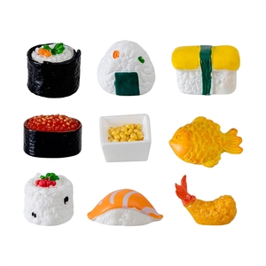 Simulation de micro-paysage de la cuisine japonaise, maison de poupée pour jeux culinaires, accessoires décoratifs DIY, <span class=keywords><strong>mini</strong></span>-ornements miniatures - Product Image 5