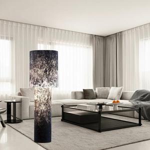Modern Floor <b>Lamp</b> Textile Shade Led Light Source Multicolored Living Room Bedroom <b>Study</b> Decorative Lighting - Product Image 4