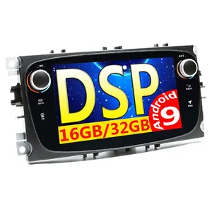 2 Din 7 ''Android For Ford Focus 2 S-Max Mondeo MK4 Galaxy C-MaxステレオカーラジオGPSナビゲーションカーAndroidマルチメディアプレーヤー