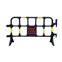 Prix usine – Barrière de circulation routière en plastique HDPE, poteau de signalisation mobile, réflecteur prismatique haute intensité pour la construction et le trafic