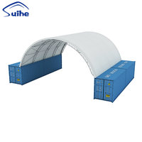 Abri dôme moderne robuste, abri portable, tente de stockage de 40 pieds, fournisseur de bâtiments de stockage