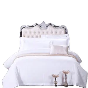 कशीदाकारी कपास जाजम चादर बिस्तर सेट बिस्तर पर्दे चादरें के साथ 10 टुकड़े