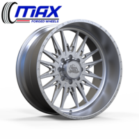 Jantes forgées MAX 22x12 24x14 26x14 8x6.5 8x165.1 pour Ram 2500 et Silverado 2500 3500, jantes à déport profond