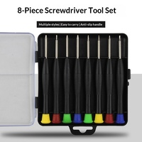 Kit de tournevis 8-en-1 en acier 45, modèle A13, 8 pièces, pour la réparation et le démontage des smartphones Android et Apple