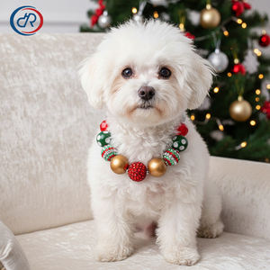 <span class=keywords><strong>Collar</strong></span> de Perro Navideño OKKPETS con Burbujas de Goma de Mascar, <span class=keywords><strong>Collar</strong></span> Clásico Rojo y Verde con Perlas Gruesas y Cadena Ajustable, <span class=keywords><strong>Collar</strong></span> de Perro Navideño - Product Image 3