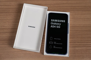 Teléfono Inteligente Android A54 Sin Rasguños, Manos Libres, Huella Dactilar, Teléfono Económico, Versión Estadounidense, 128 GB - Product Image 2