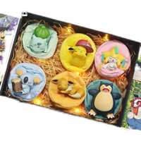 Super promotion : Figurine de collection en pose de sommeil, figurine d'anime, ornements, figurines d'action en PVC, jouets, boîte mystère