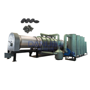 Horno de Carbonización de Madera de Coco Completo, Planta de Pirólisis, Máquina para Hacer Carbón - Product Image 1